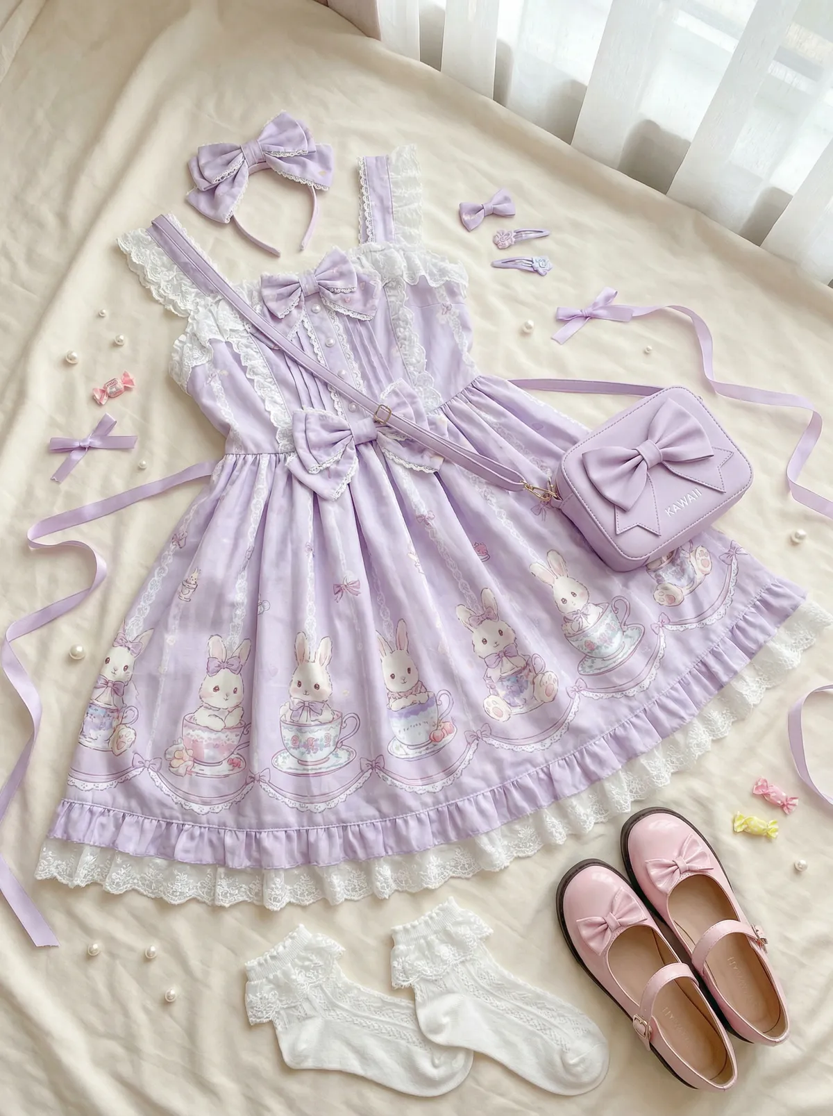 给岳口了 Lolita穿搭灵感分享